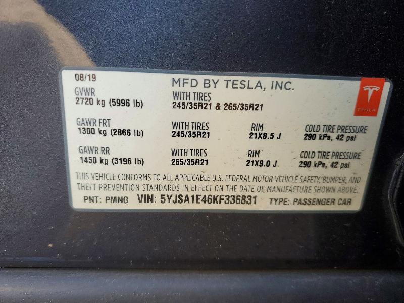 2019 Tesla Model s