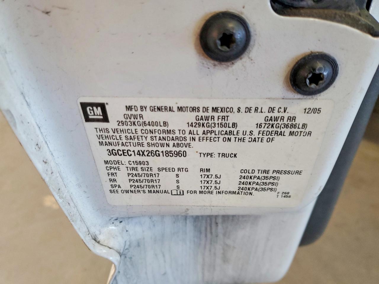 2006 Chevrolet Silverado C1500