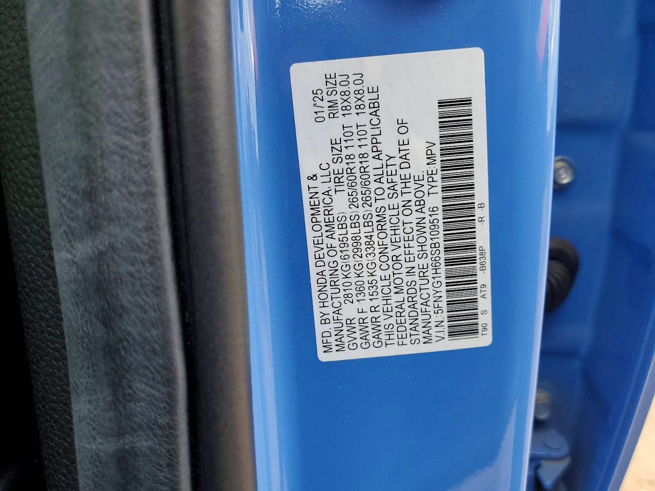 2025 Honda Pilot Trailsport