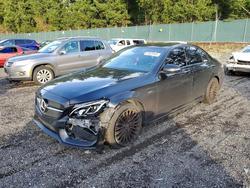 Mercedes-Benz Vehiculos salvage en venta: 2016 Mercedes-Benz C 450 4matic amg