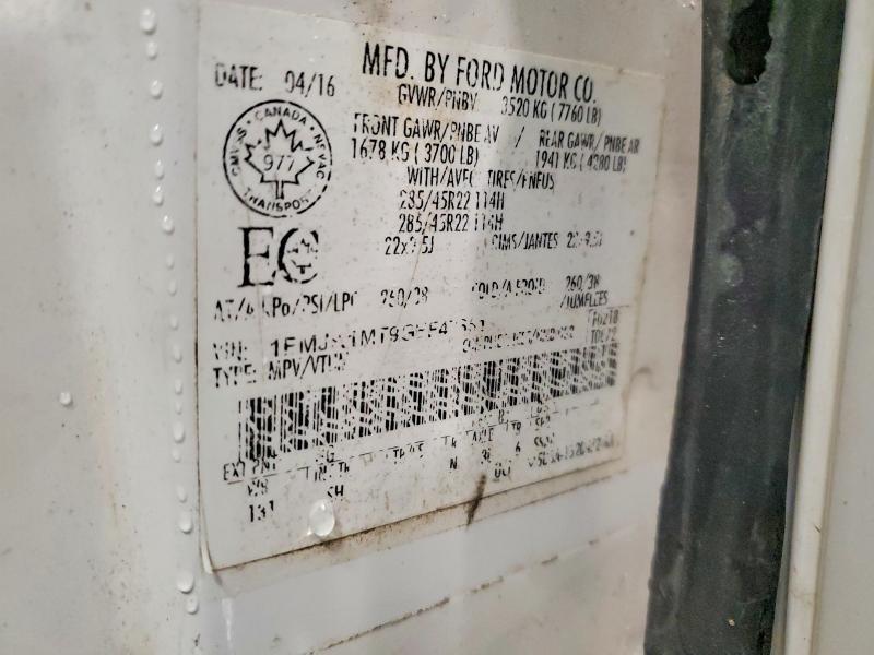 2016 Ford Expedition el Platinum