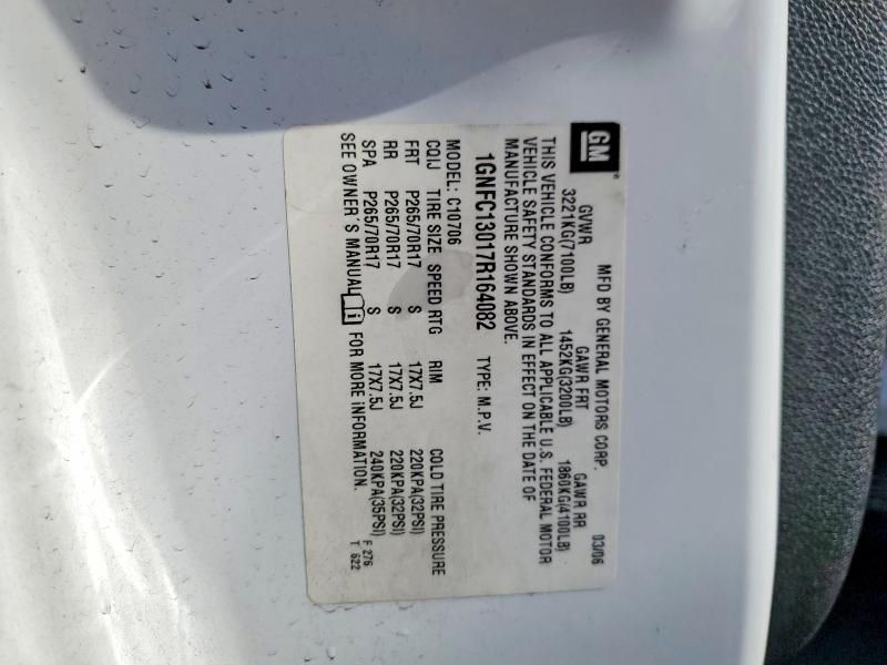 2007 Chevrolet Tahoe C1500