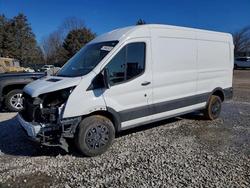 Salvage trucks for sale at Madisonville, TN auction: 2024 Ford Transit 250 Medium Roof Delivery Van