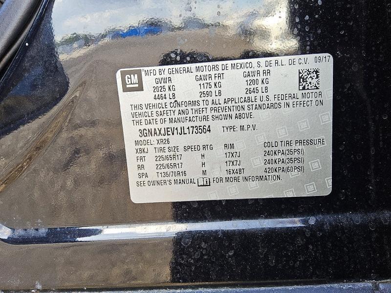 2018 Chevrolet Equinox lt