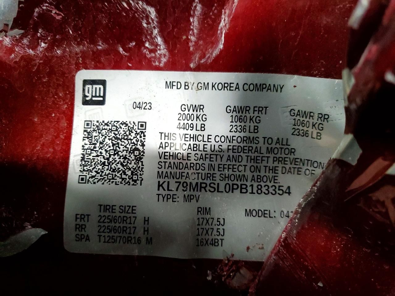 2023 Chevrolet Trailblazer lt