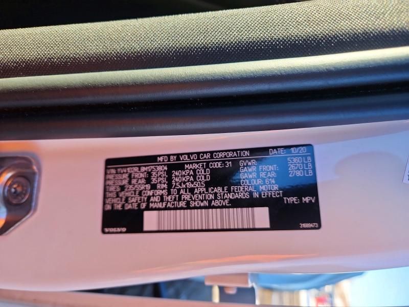 2021 Volvo Xc60 T5 Inscription