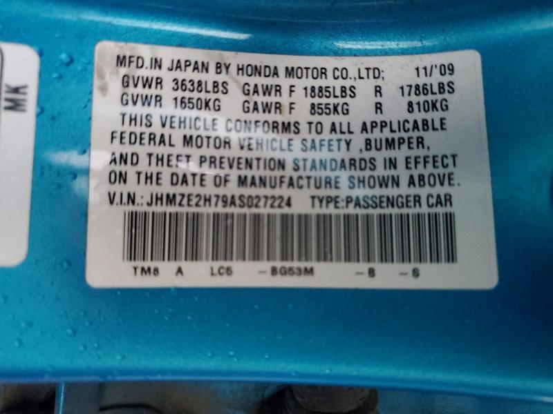 2010 Honda Insight ex