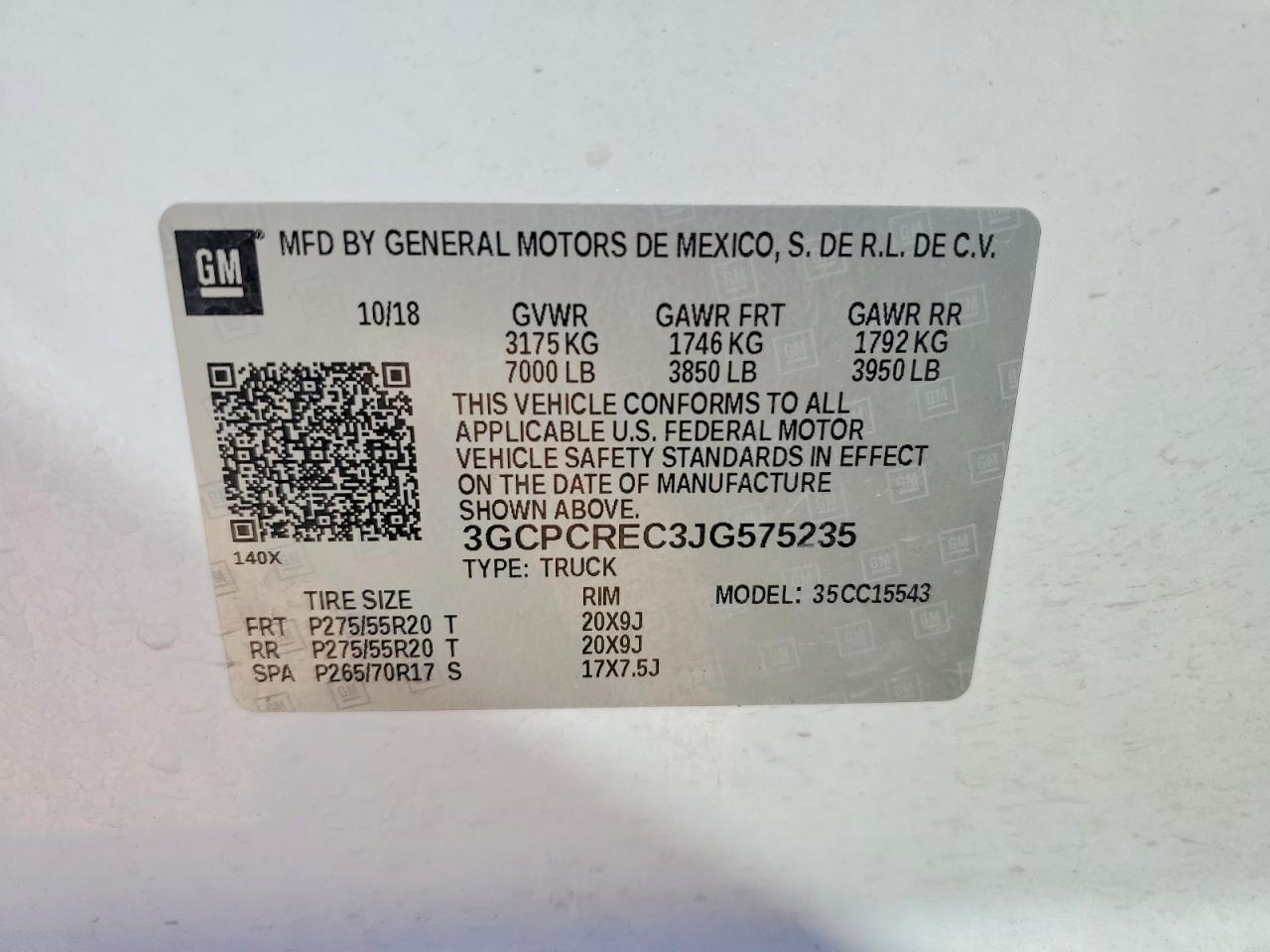 2018 Chevrolet Silverado C1500 LT