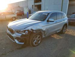 BMW salvage cars for sale: 2021 BMW X3 Xdrive30i