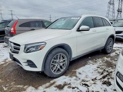 2018 Mercedes-Benz Glc 300 4matic en venta en Elgin, IL