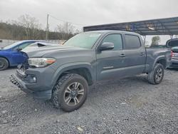 Salvage cars for sale from Copart Cartersville, GA: 2017 Toyota Tacoma Double cab