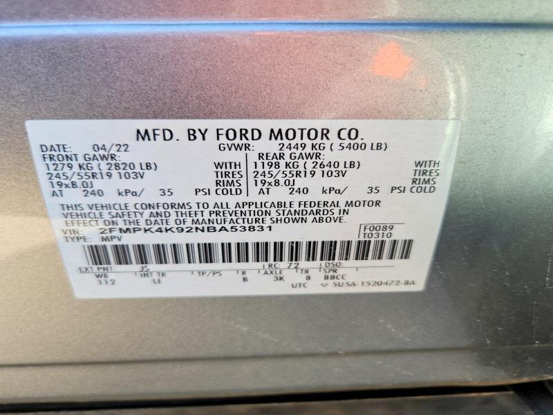 2022 Ford Edge Titanium