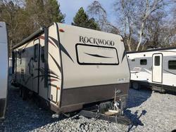 Salvage trucks for sale at Cartersville, GA auction: 2015 Rockwood Forest River