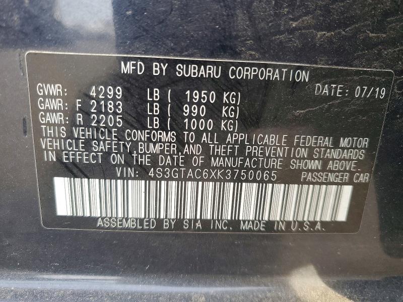 2019 Subaru Impreza Premium