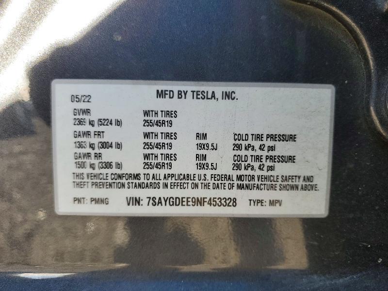 2022 Tesla Model y