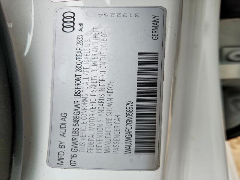 2016 Audi A7 Premium Plus