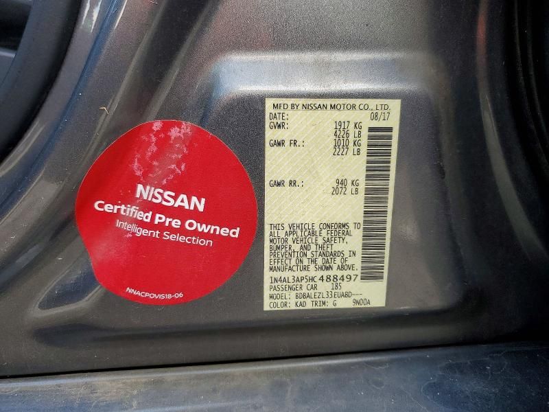 2017 Nissan Altima 2.5