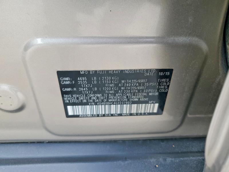 2016 Subaru Outback 2.5i Premium