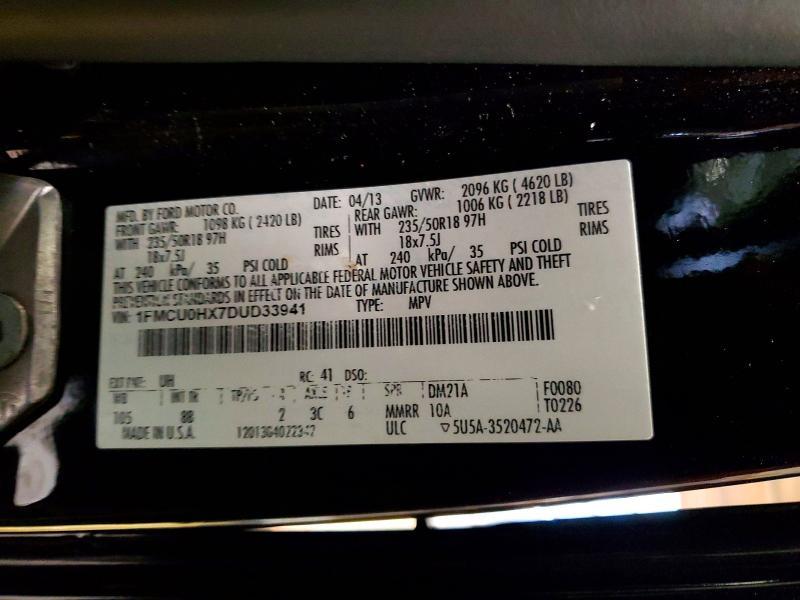 2013 Ford Escape sel