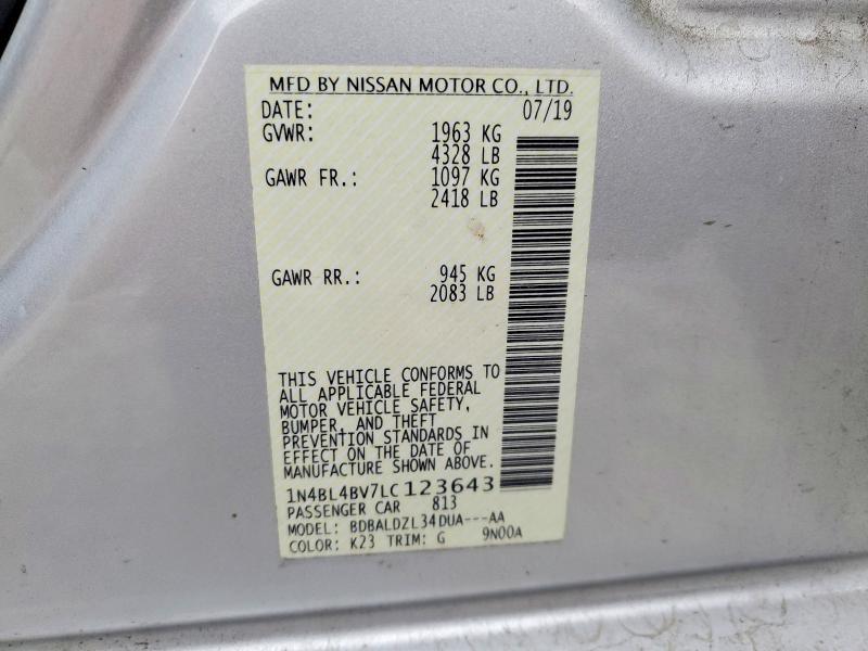 2020 Nissan Altima s
