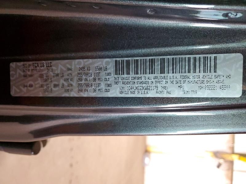 2019 Jeep Wrangler Unlimited Sahara