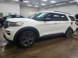 Salvage cars for sale from Copart Davison, MI: 2021 Ford Explorer xlt