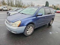 KIA salvage cars for sale: 2007 KIA Sedona ex