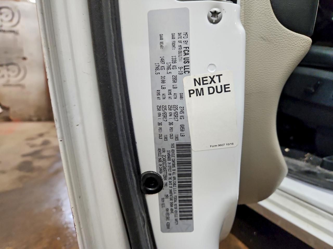 2019 Dodge Grand Caravan sxt