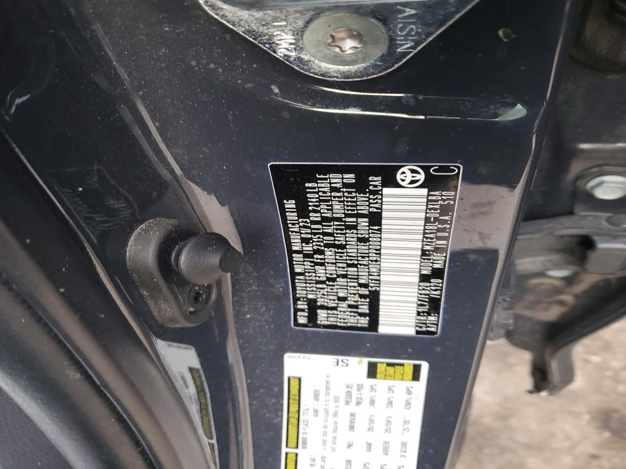 2023 Toyota Corolla le