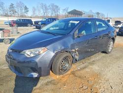 2015 Toyota Corolla l en venta en Spartanburg, SC