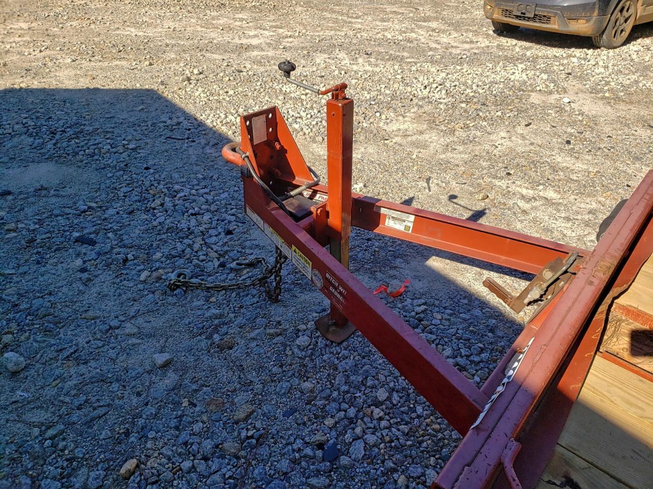 2016 Fell ING FT-6 T-1 Tilt Deck Equipment Trailer