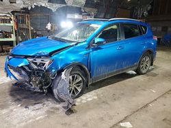 Salvage cars for sale from Copart Albany, NY: 2017 Toyota Rav4 hv le