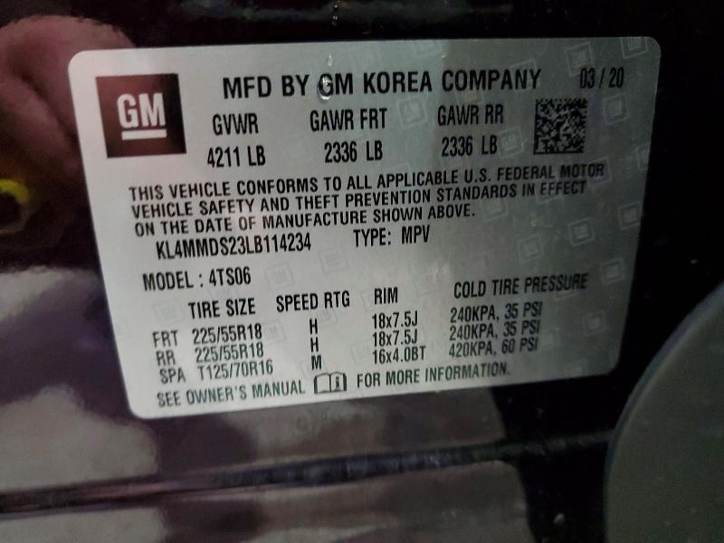 2020 Buick Encore gx Select