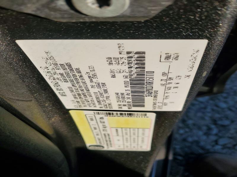 2019 Ford Fusion sel