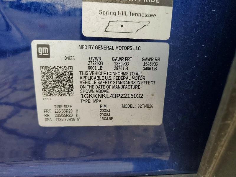 2023 GMC Acadia sle