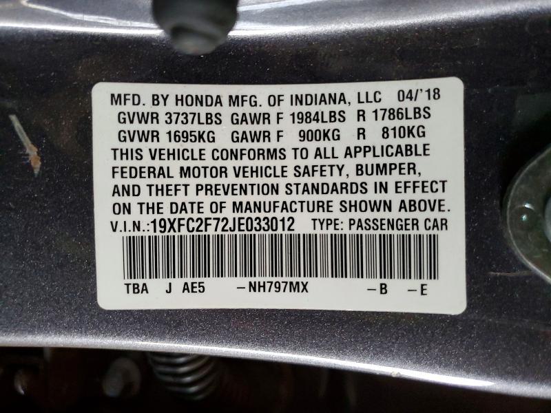 2018 Honda Civic ex