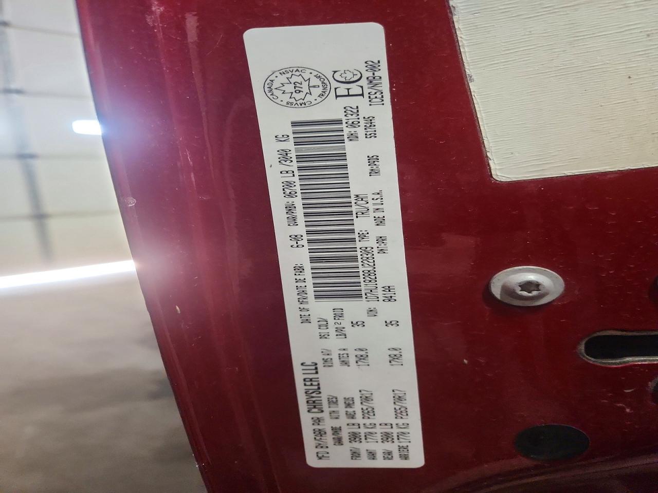 2008 Dodge Ram 1500 st