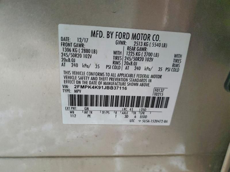 2018 Ford Edge Titanium