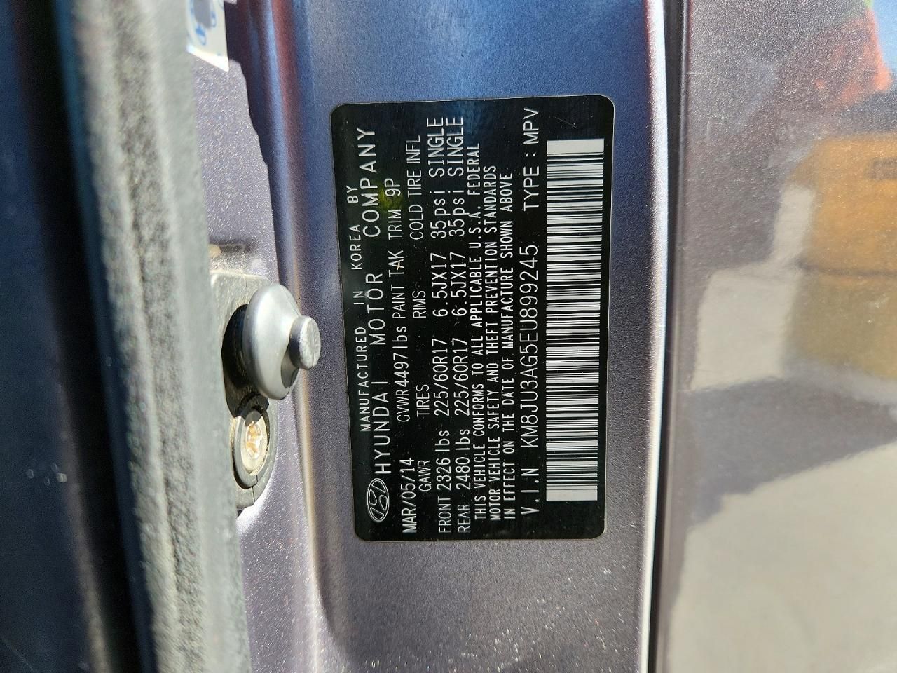 2014 Hyundai Tucson gls