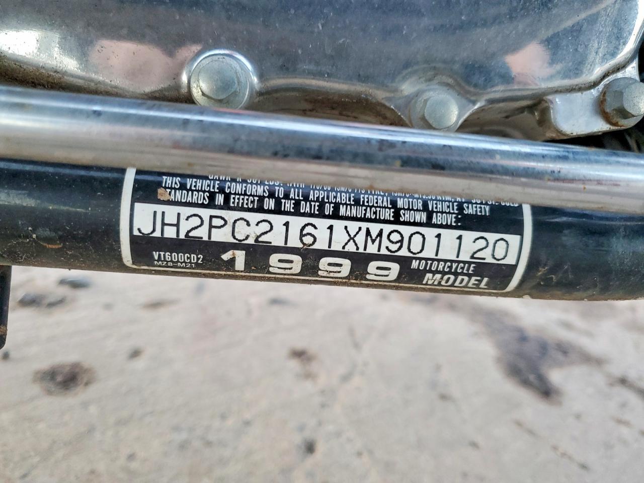 1999 Honda VT600CD3