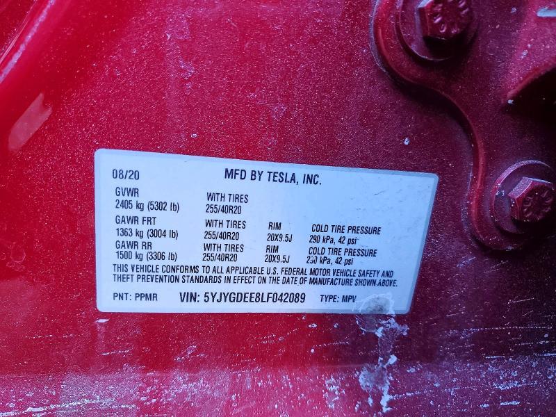 2020 Tesla Model y