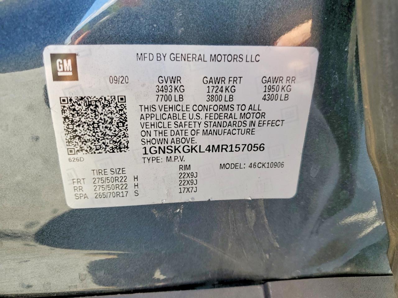 2021 Chevrolet Suburban K1500 High Country