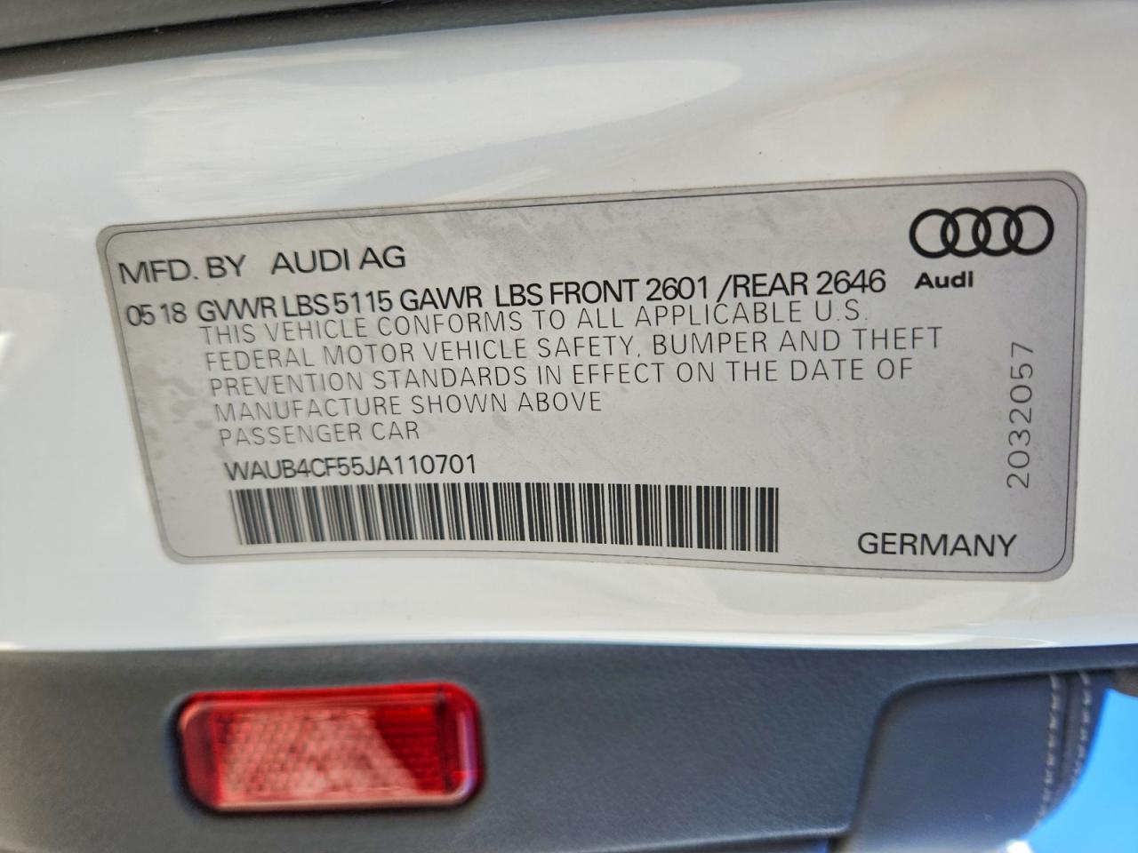 2018 Audi S5 Premium Plus