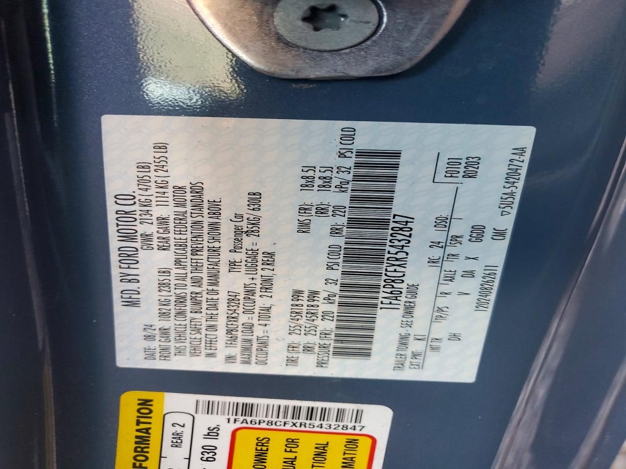 2024 Ford Mustang gt