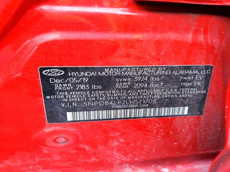 2020 Hyundai Elantra sel