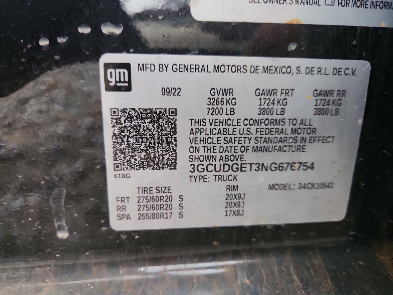 2022 Chevrolet Silverado K1500 ltz