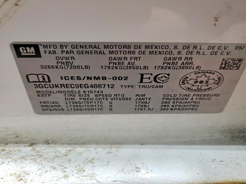 2014 Chevrolet Silverado K1500 LT