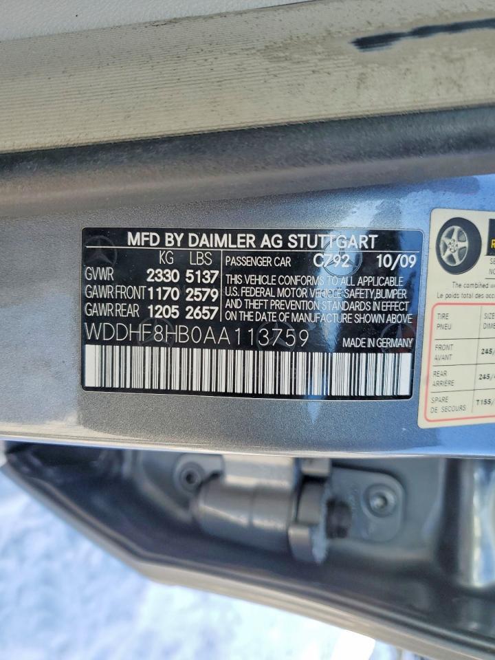 2010 Mercedes-Benz E 350 4matic