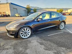 Tesla salvage cars for sale: 2018 Tesla Model 3