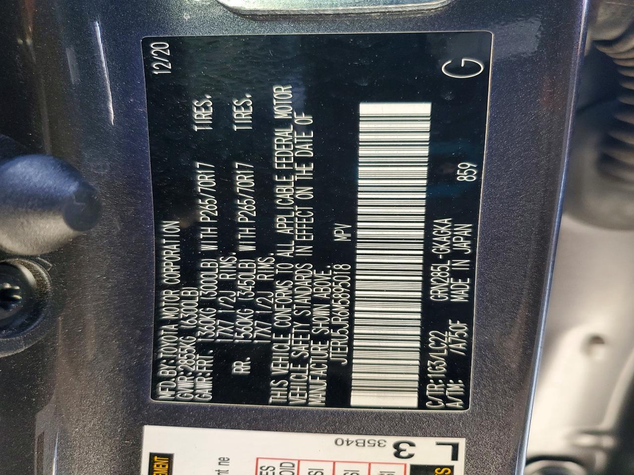 2021 Toyota 4runner SR5 Premium
